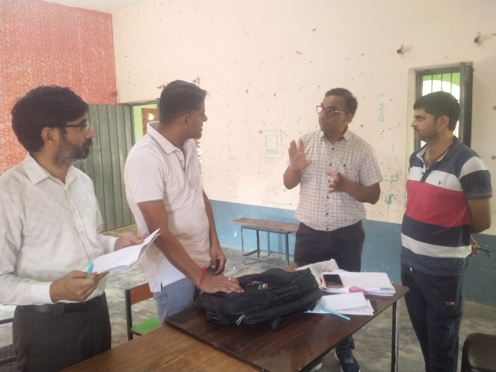 Surprise inspection of booths conducted under the special campaign; necessary guidelines issued to BLOs.