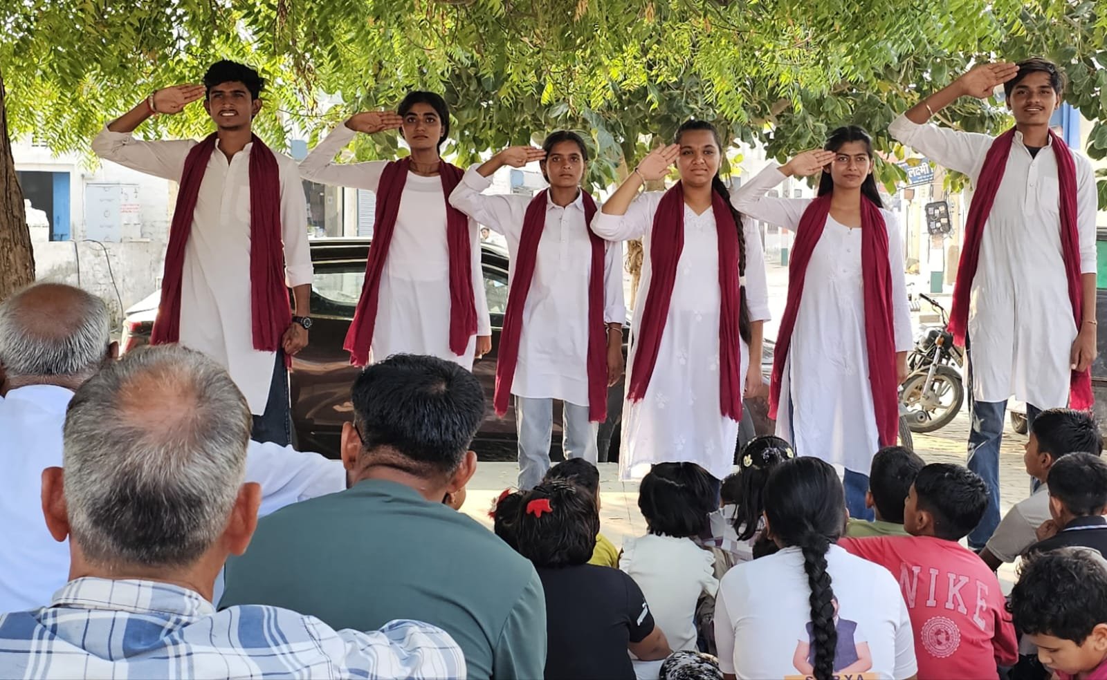 Folk artists in Sirsa disseminated information about public welfare schemes through street plays.