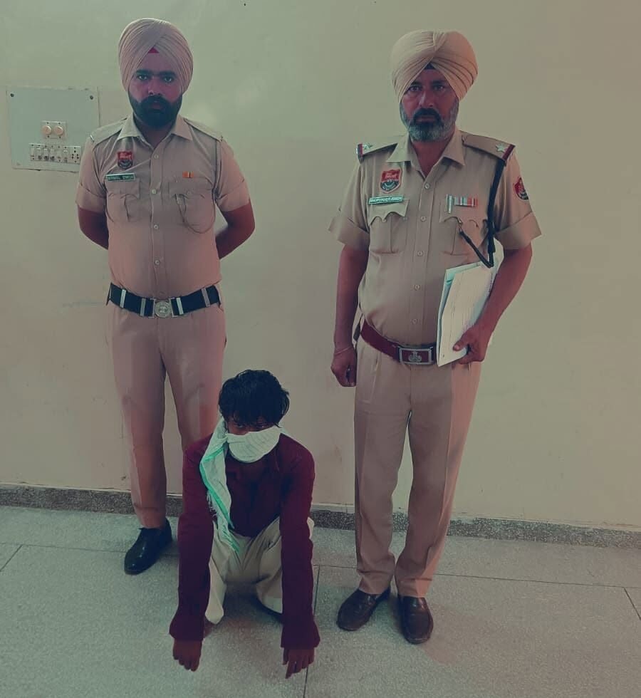 थाना कालांवाली पुलिस ने हेरोइन तस्करी के मामले में फरार मुख्य तस्कर को किया काबू