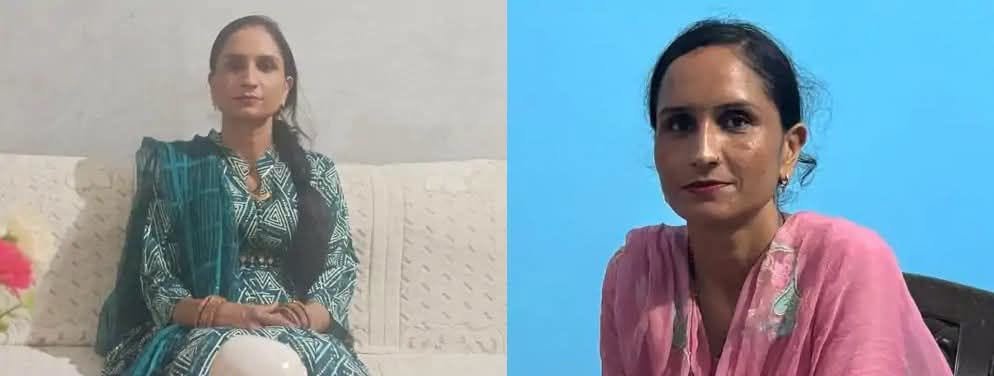 JBT teacher's wife commits suicide in Sirsa; body found hanging from a *chunni*; family alleges dowry harassment by in-laws.