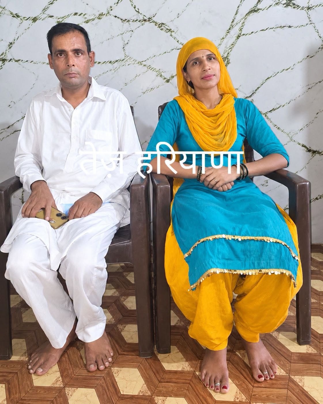 In Fatehpuria, Sirsa, a wife saved her husband's life by donating a kidney