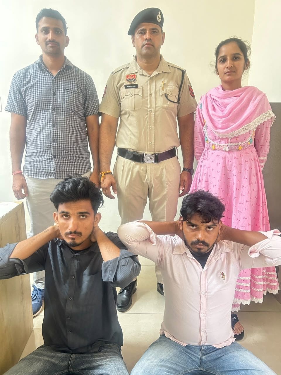 Two cyber criminals arrested for duping a man of Rs 96,000 under the guise of friendship